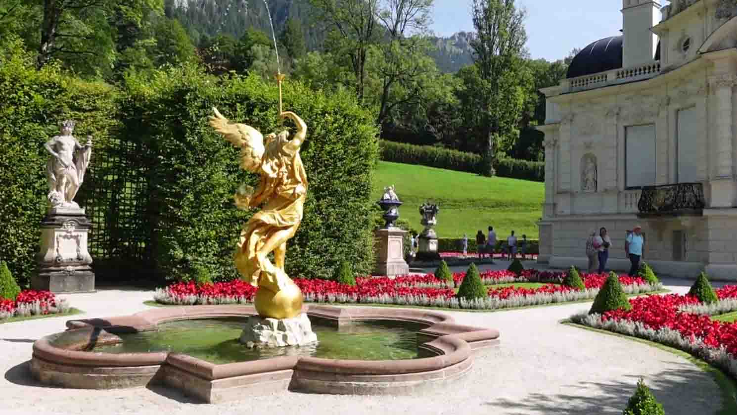 Tuinen van Schloss Linderhof