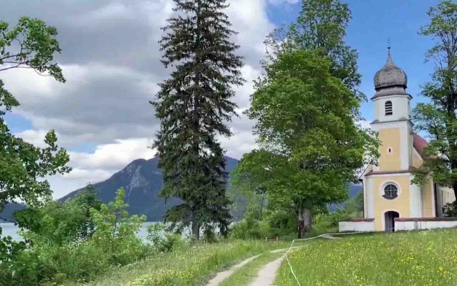 St. Margarethkirche aan de Walchensee