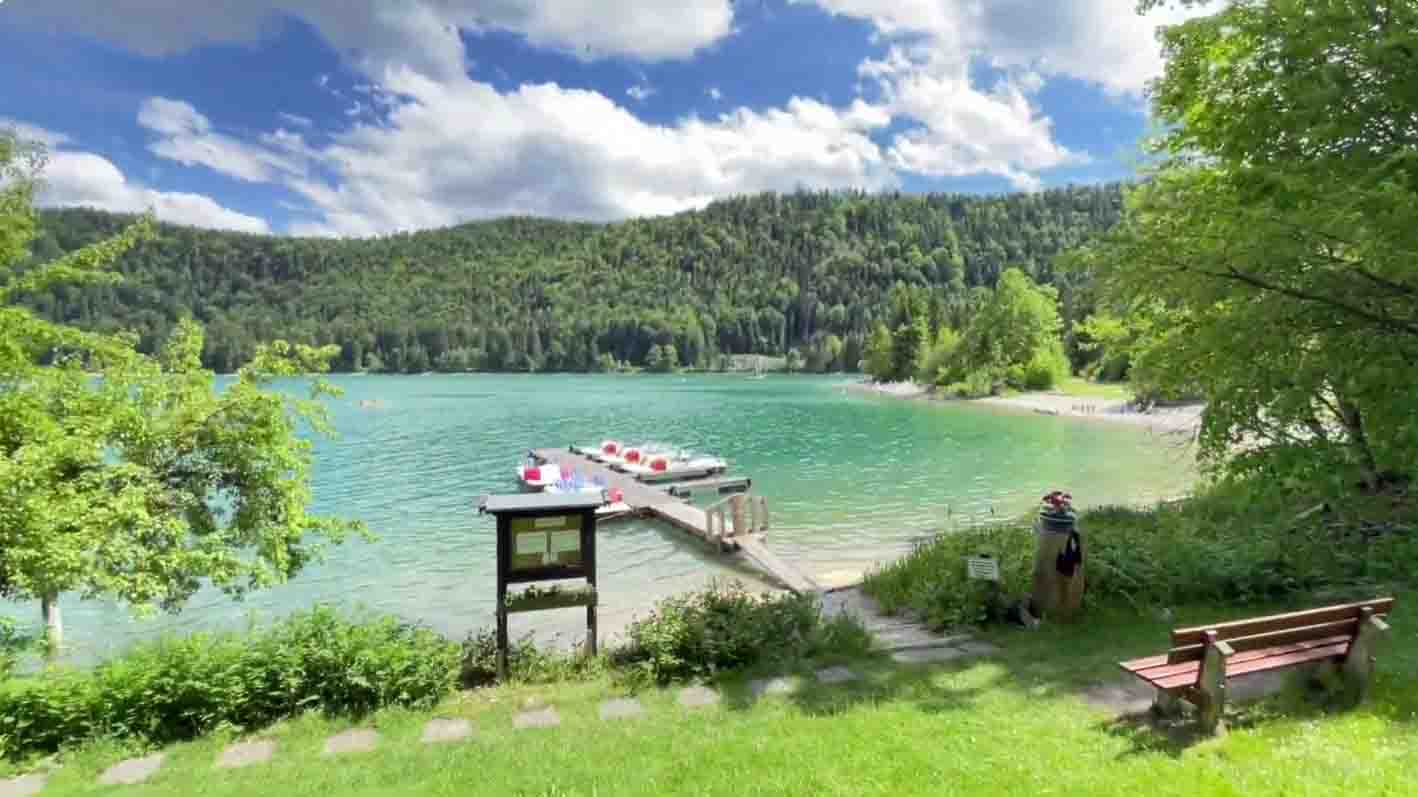 Waterfietsen op de Walchensee