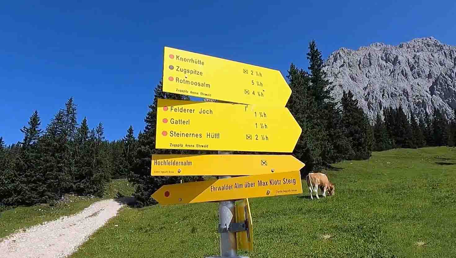 Wandelen vanaf Ehrwald naar de Zugspitze