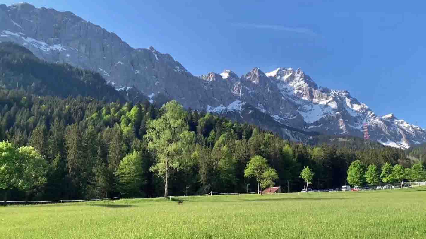 Berglandschap in de omgeving van Garmisch-Partenkirchen